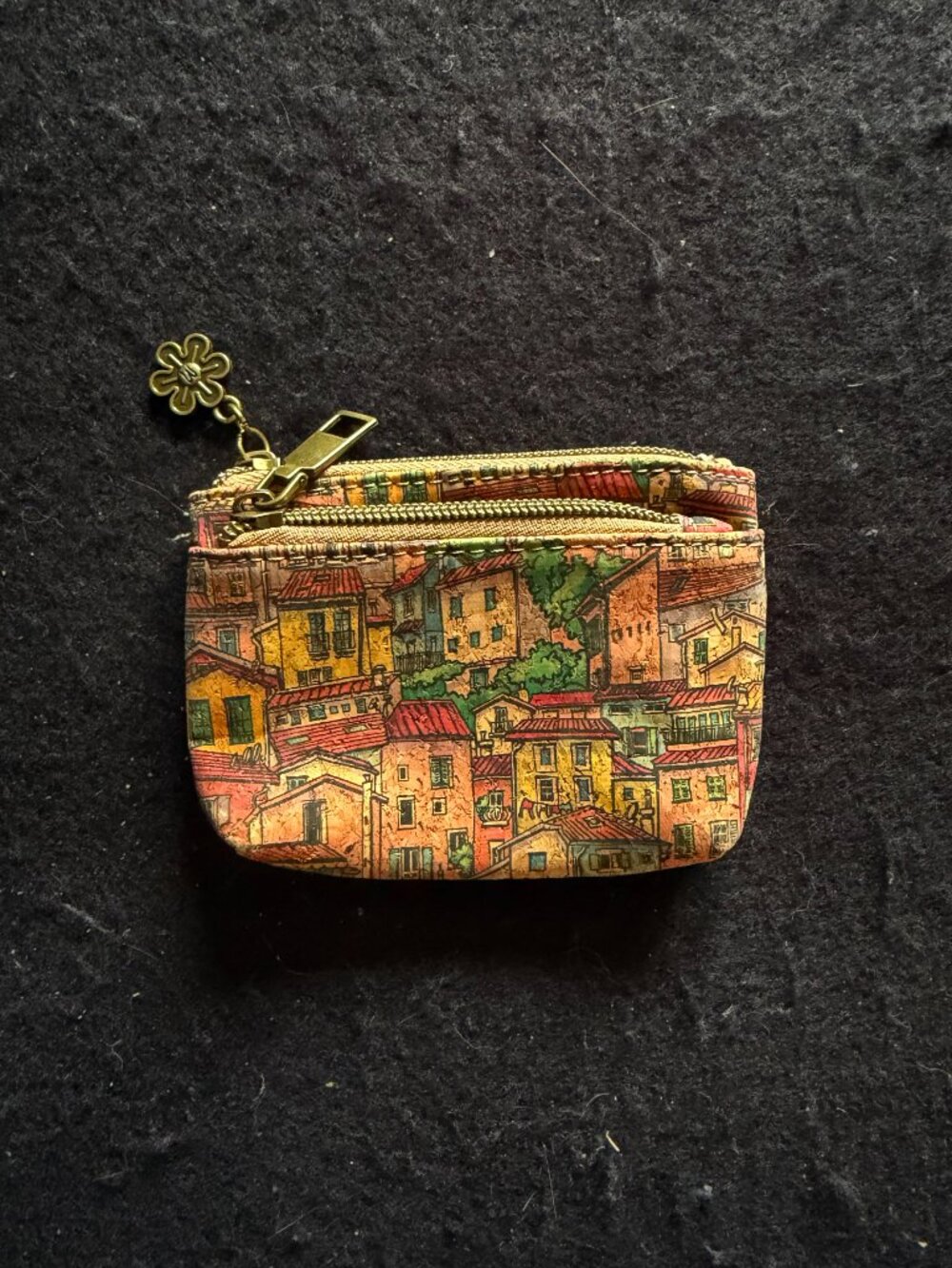 2 – Cork ‘Mediterranean’ Print Wallets - Picture 8 of 11